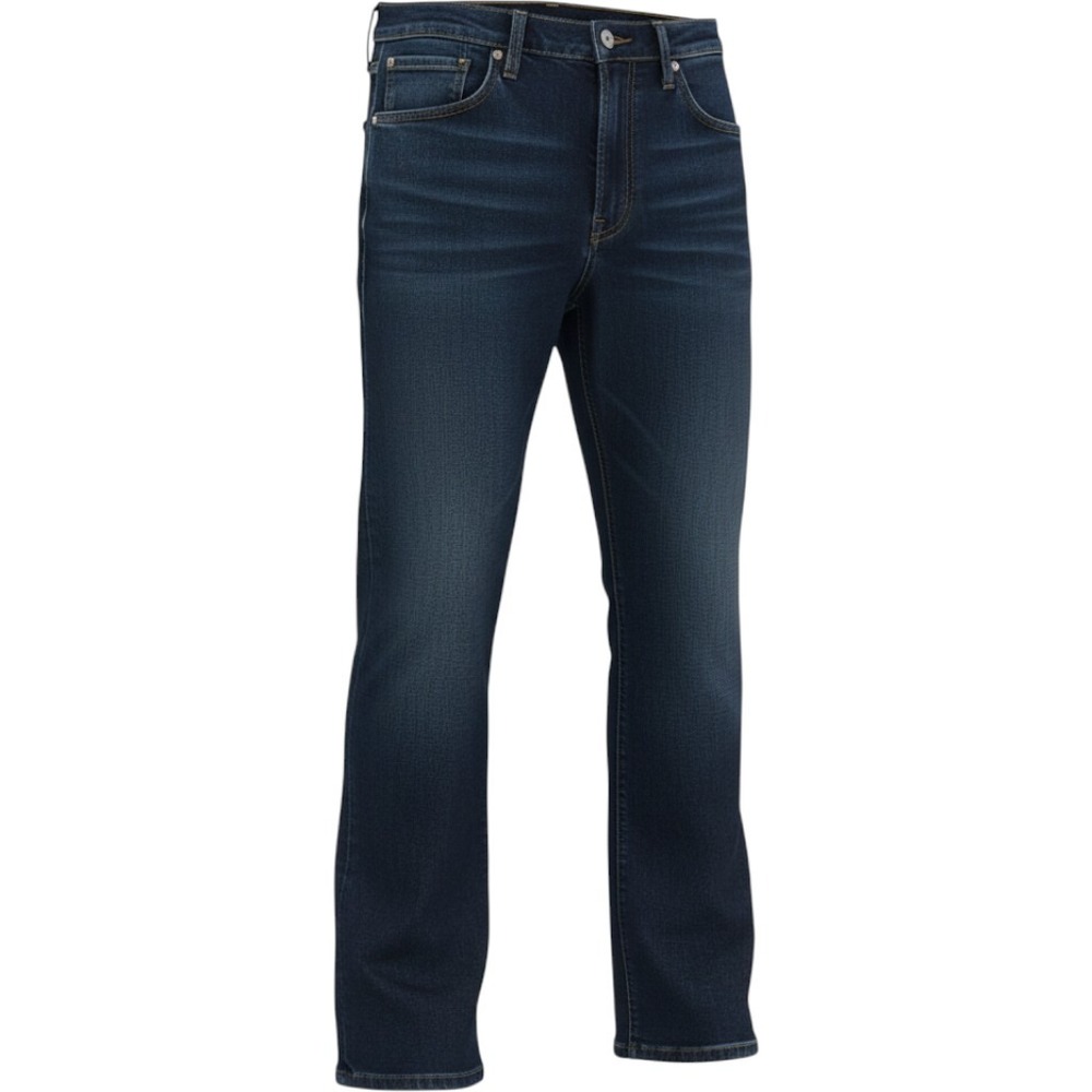 Levi's 527 Slim Bootcut Jeans 36x30 Blue Dark Wash Denim